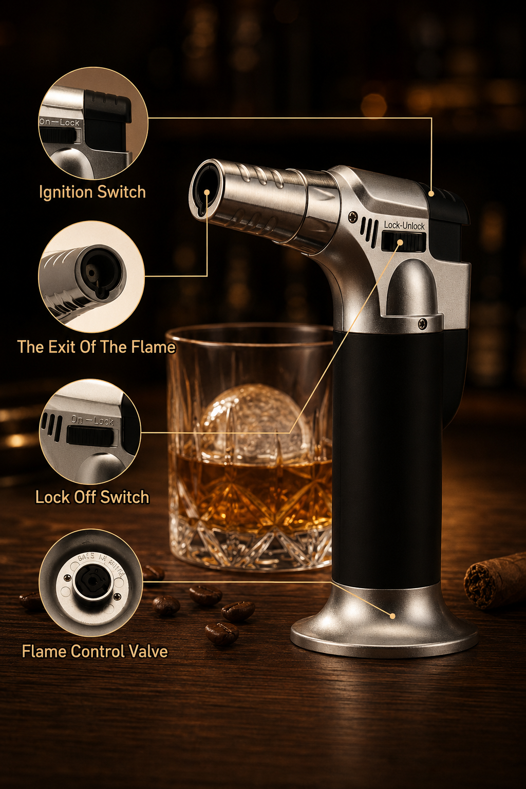 Yodel Whiskey Smoker Kit