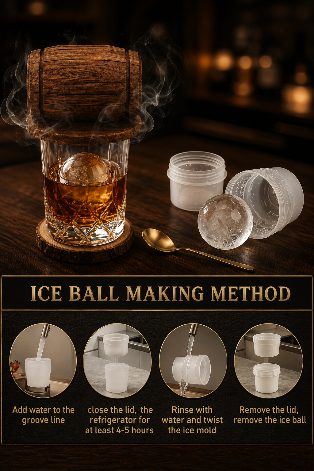 Yodel Whiskey Smoker Kit